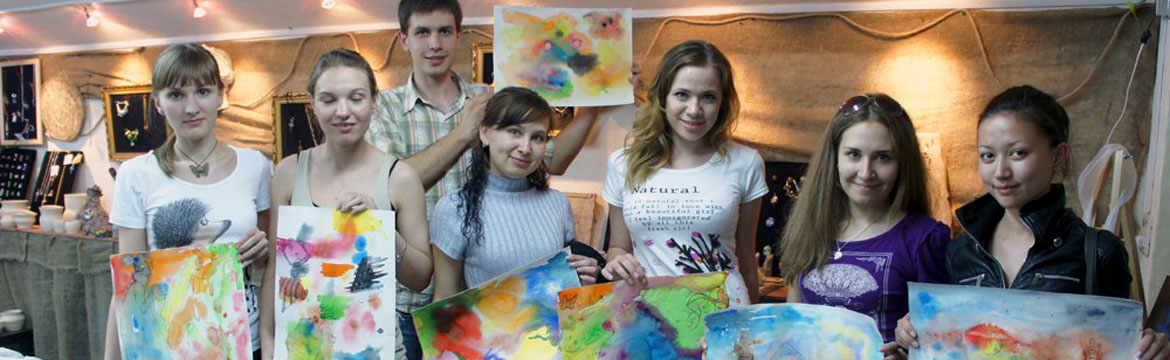 Творческие корпоративыЭто весело, культурно, креативно, а собственноручные шедевры останутся на память.